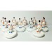 Subbuteo Andrew Table SoccerPanionios 2017-18 away kit on Classic Hasbro Bases
